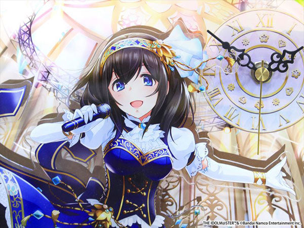 THE IDOLM@STER Cinderella Girls BIG Acrylic Table Clock Fumika Sagisawa Bright Memories + Ver. | animota