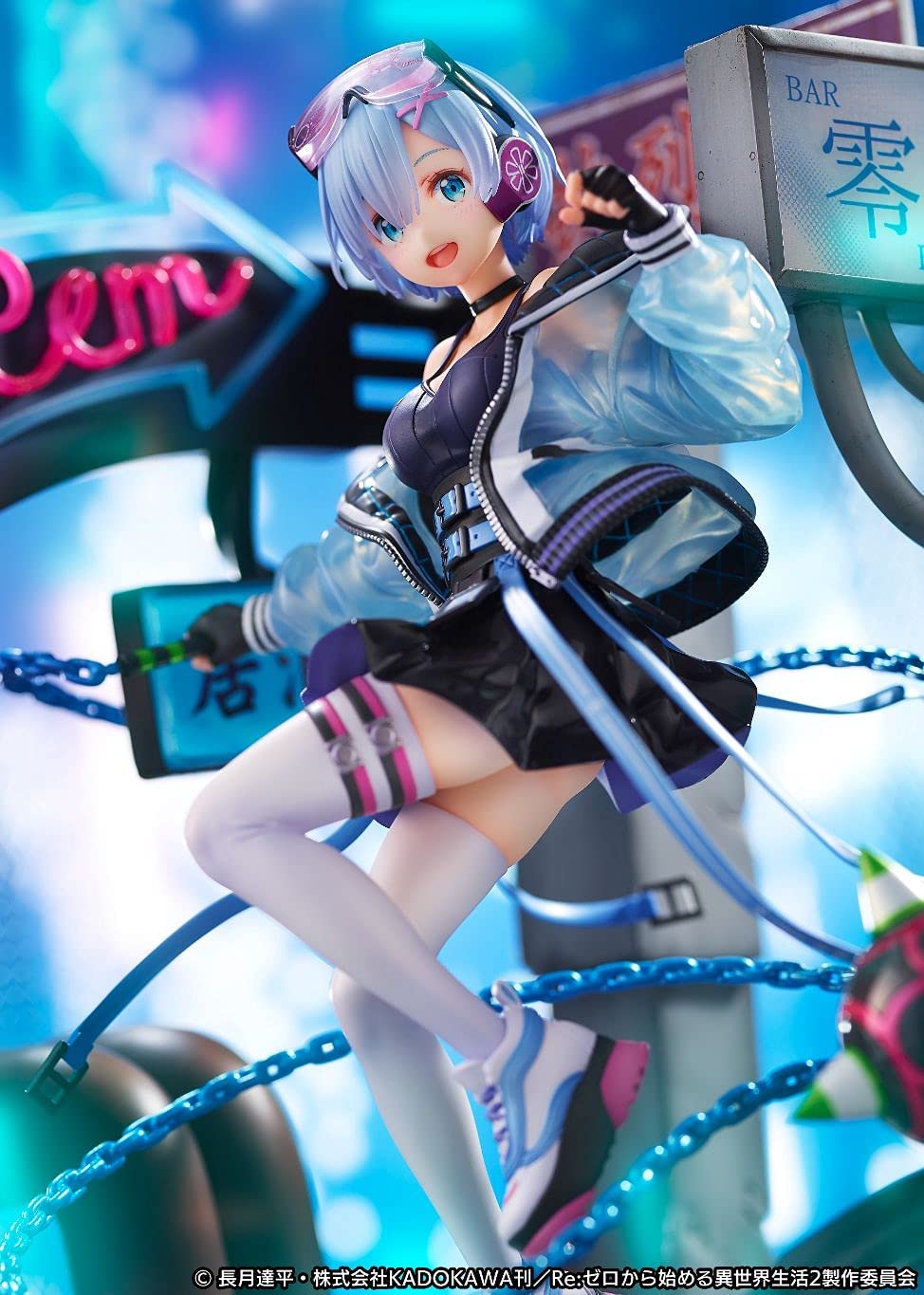 Re:ZERO -Starting Life in Another World- Rem -Neon City Ver.- 1/7 Complete Figure | animota