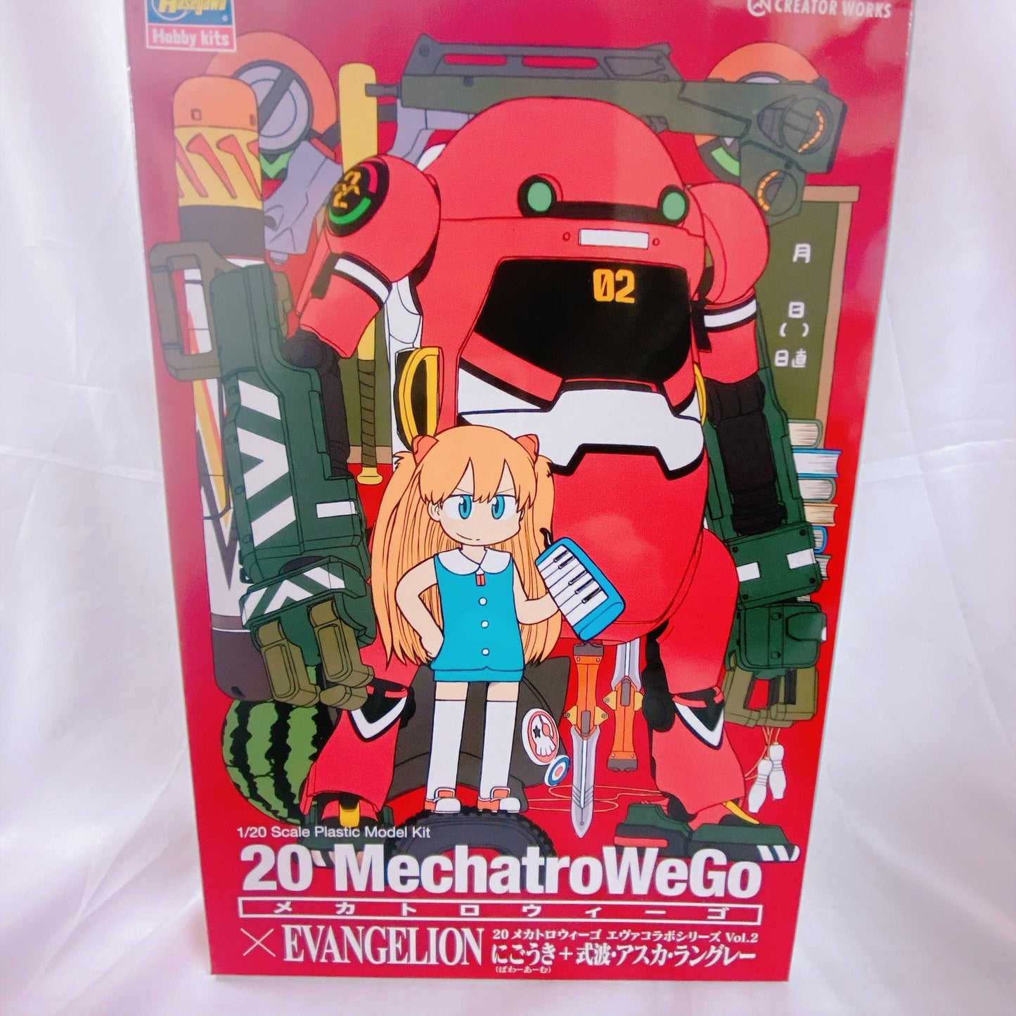 Hasegawa 1/20 20 Mechatro Wego Eva Collaboration Series Vol.2 "Nigouki (Powa -M)" | animota