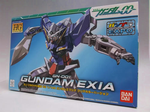 Gunpla EXPO Limited HG 1/144 Gundam Exia Clear Color Versionanimota