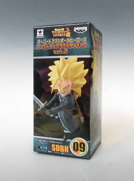 Super Dragon Ball Heroes Heroes World Collectable Figure Vol.2 SDBH09 Trunks: Zeno 38341 | animota