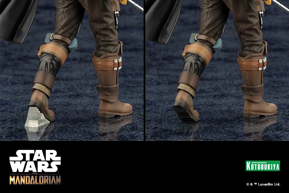 ARTFX+ Mandalorian Mandalorian & Grogu with Beskar Spear 1/10 Easy Assembly Kit | animota