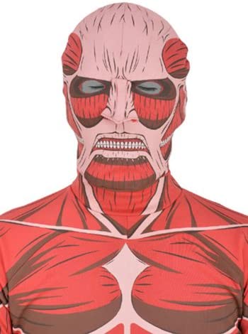Attack on Titan Ultra Large Titan Official Costume Men's Size L | animota