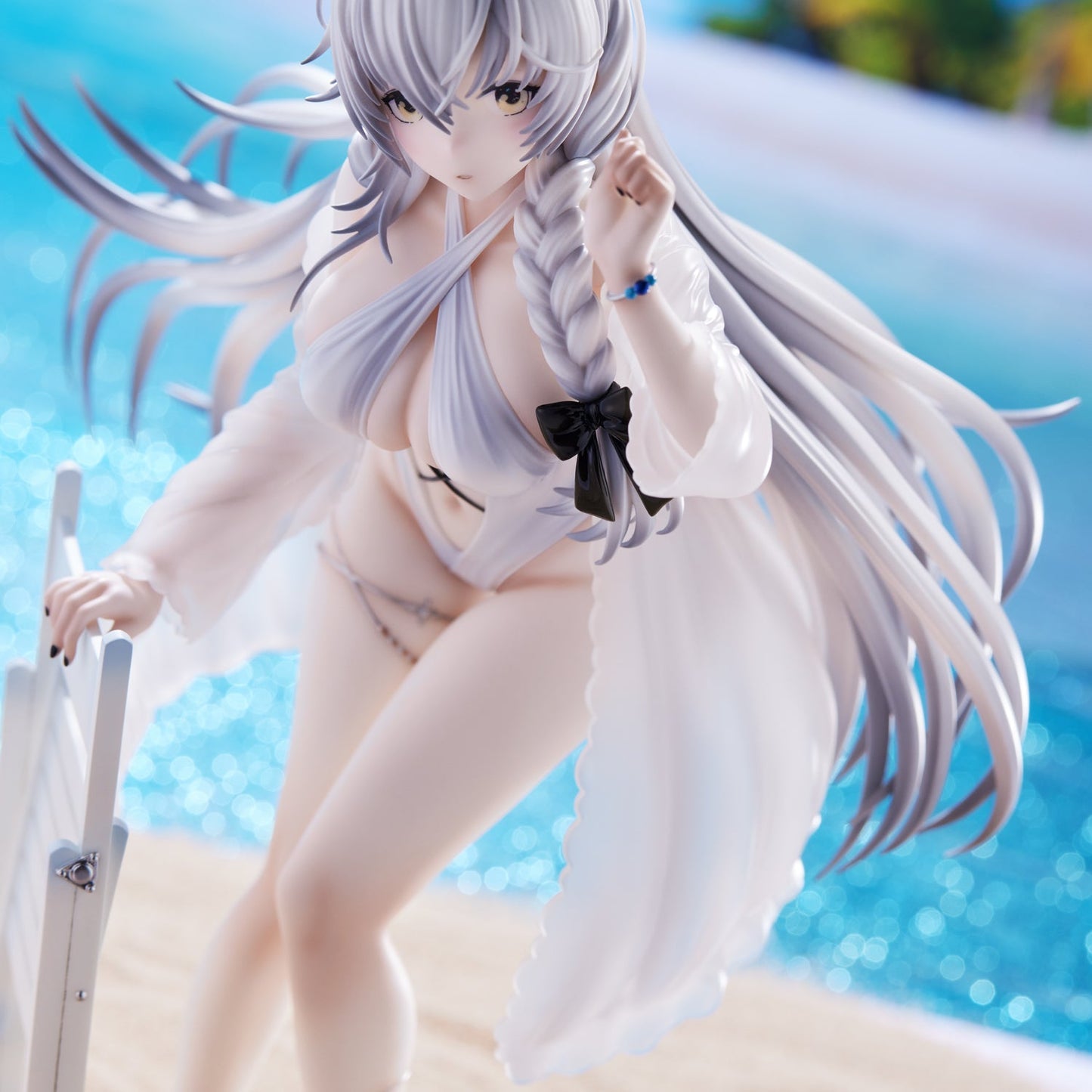 "Azur Lane" Hermione Pure White Holiday ver. Complete Figure | animota