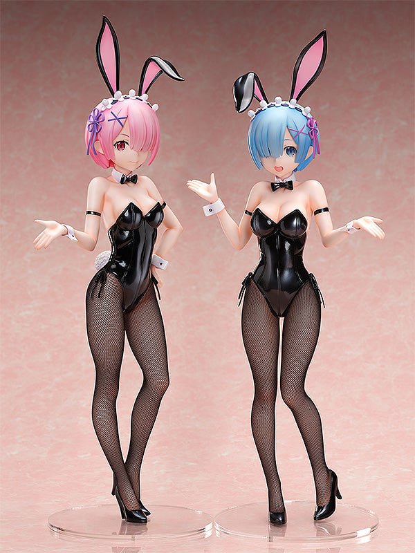 B-STYLE Re:ZERO -Starting Life in Another World- Ram Bunny Ver. 2nd 1/4 Complete Figure | animota