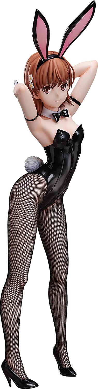 B-style Toaru Kagaku no Railgun T Mikoto Misaka Bunny Ver. 2nd 1/4 Complete Figure | animota