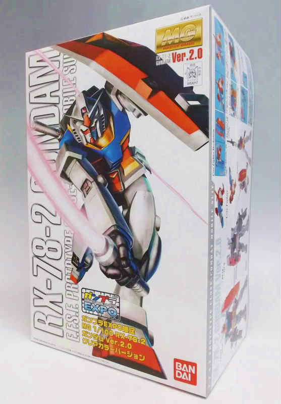 MG RX-78-2 Gundam ver.2.0 Clear color ver. | animota