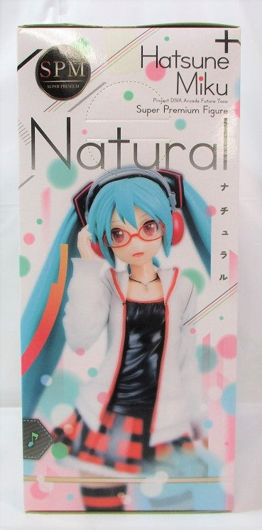 Sega Hatsune Miku Project DIVA ARCADE FUTURE TONE Super Premium Figure Natural 1010463 | animota
