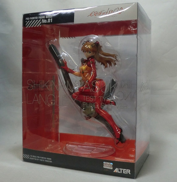Alter Evangelion New Theatrical Version: Break -by -Wan Asuka Langley Test Plug Suit Ver. 1/8pvc | animota