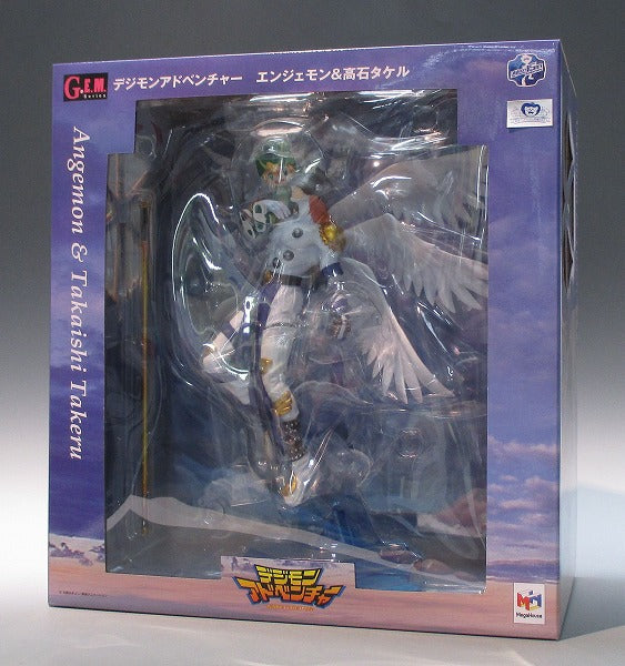 Mega House G.E.M. Digimon Adventure Angemon & Takashi Takeru | animota