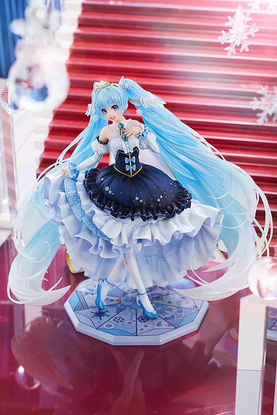 Character Vocal Series 01 Hatsune Miku Snow Miku Snow Princess Ver. 1/7 Complete Figure | animota