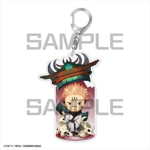 CharaToria Acrylic Keychain Jujutsu Kaisen Ryomen Sukuna | animota