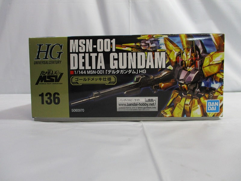 HGUC 136 MSN-001 Delta Gundam (Bandai Spirits version) | animota