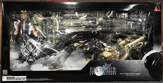 Play Arts Final Fantasy VII Advent Children No.10 Cloud Strife & Fenrir | animota