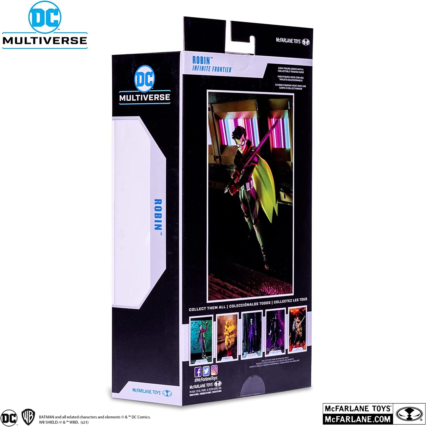 DC Comics - DC Multiverse: 7 Inch Action Figure - #124 Robin (Damien Wayne) | animota