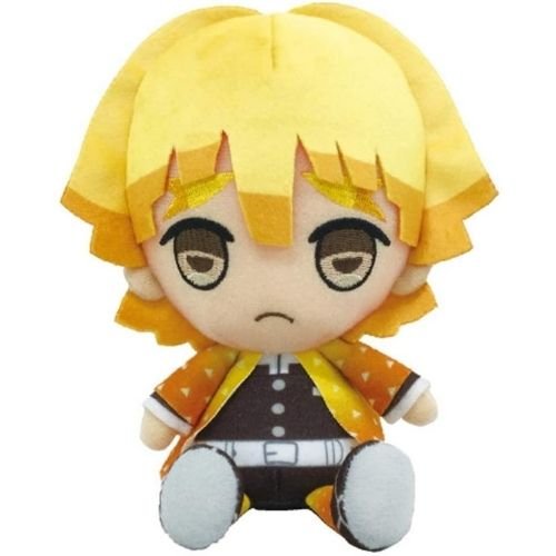 Demon Slayer: Kimetsu no Yaiba Chibi Plush Zenitsu Agatsuma | animota