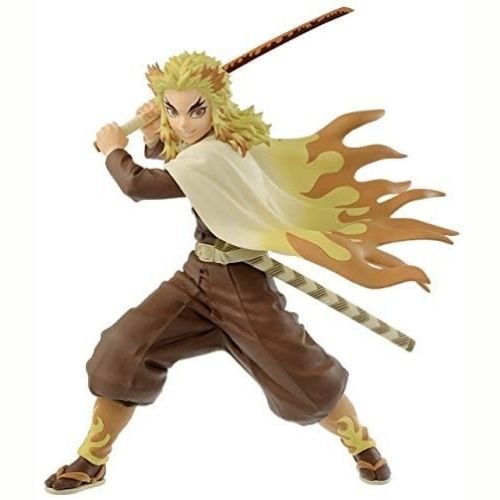 Demon Slayer: Kimetsu no Yaiba Figure Kyojuro Rengoku -Kizuna no Sou- Eleventh Form Sepia | animota