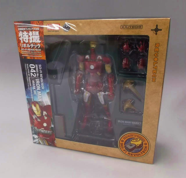 Special effects Revoltech 042 Iron Man Mark 7 | animota
