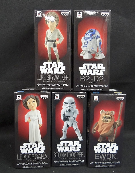 Star Wars World Collectable Figure Vol.2 5 types set | animota