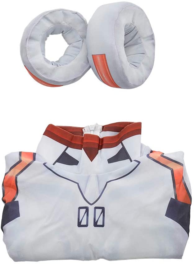Evangelion Style Cosplay Costume White Bodysuit Plug Suit | animota
