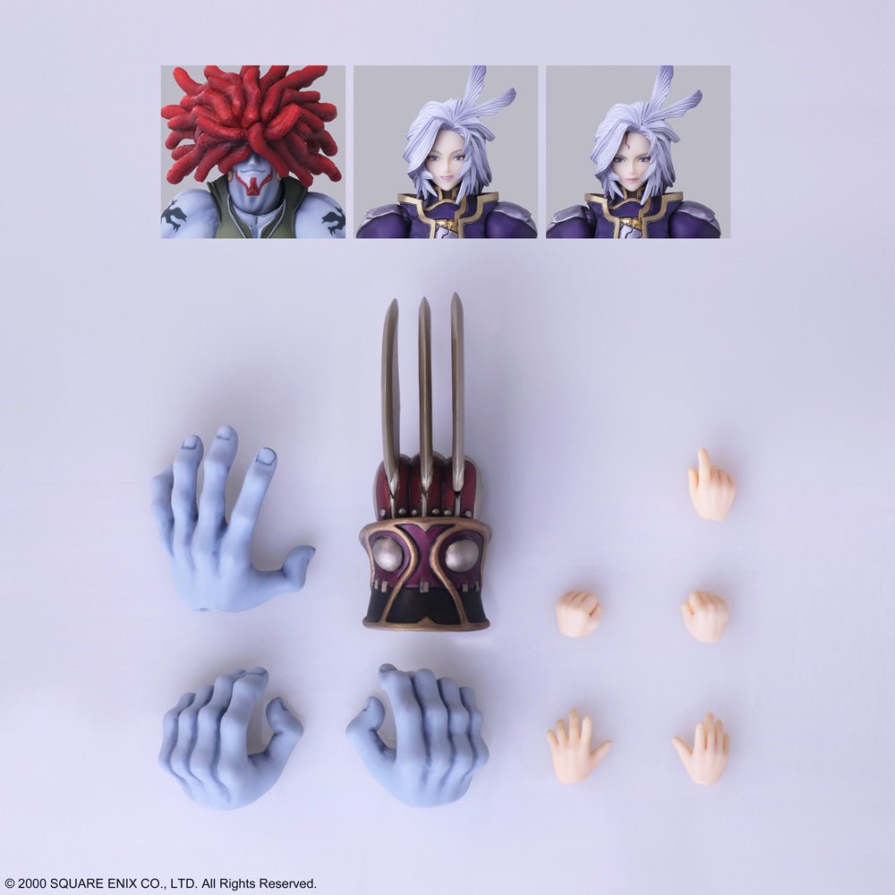 FINAL FANTASY IX BRING ARTS Kuja & Amarant Coral Action Figure | animota