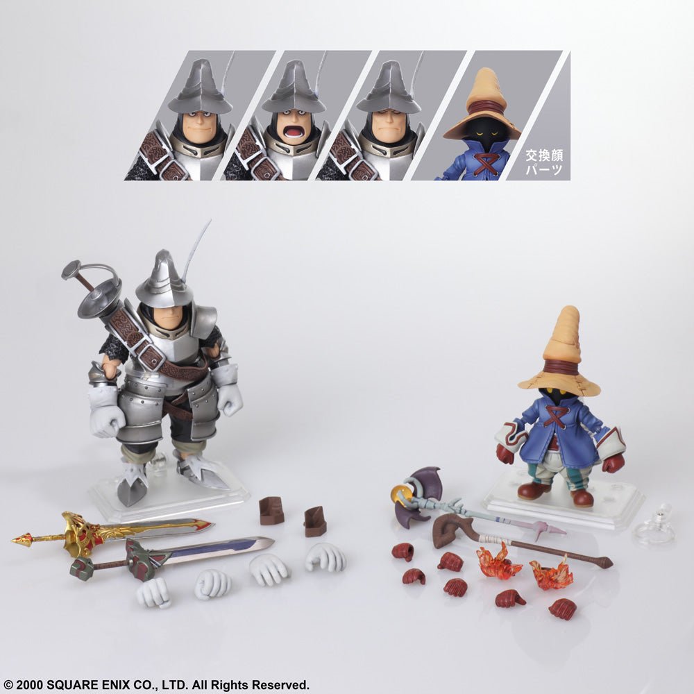 FINAL FANTASY IX BRING ARTS VIVI Ornitier & Adelbert Steiner Action Figures | animota