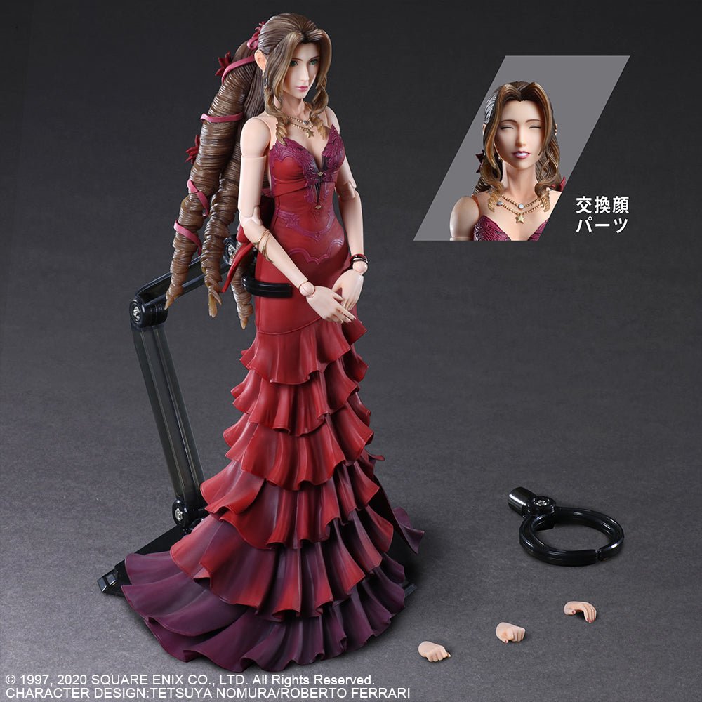 Final Fantasy VII Remake PLAY ARTS Kai Aerith Gainsborough -Dress Ver.- | animota
