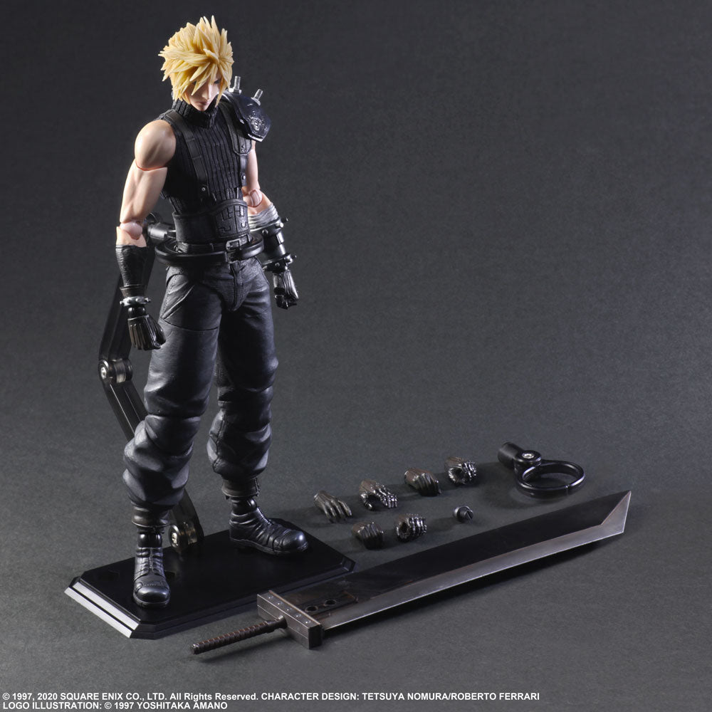 Final Fantasy VII Remake PLAY ARTS Kai Cloud Strife Version 2 | animota