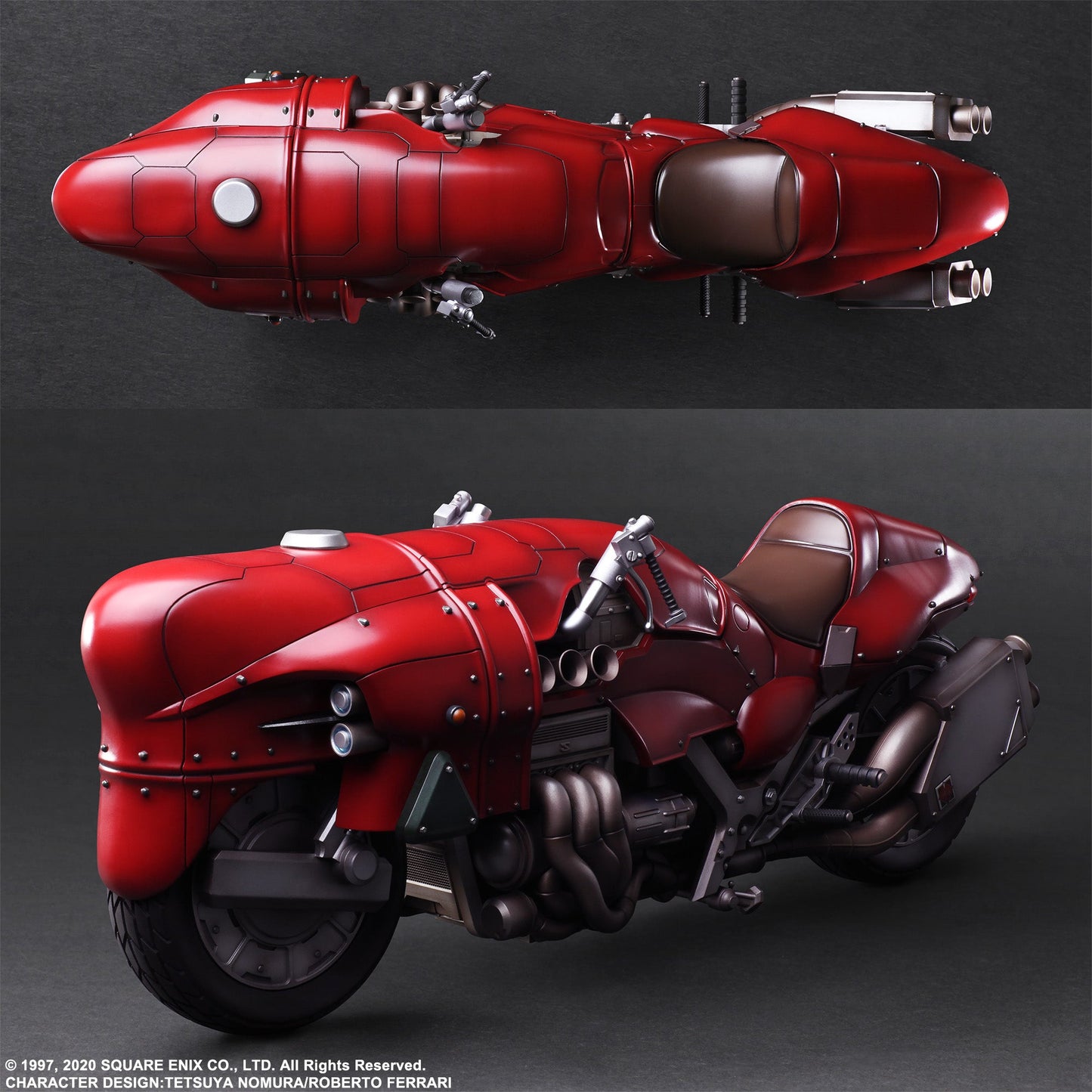 Final Fantasy VII REMAKE PLAY ARTS KAI Roche & Motorcycle SET | animota