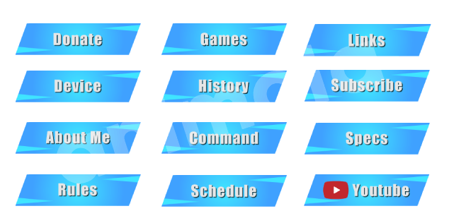 Fortnite-style panels for Twitch (Free) | animota