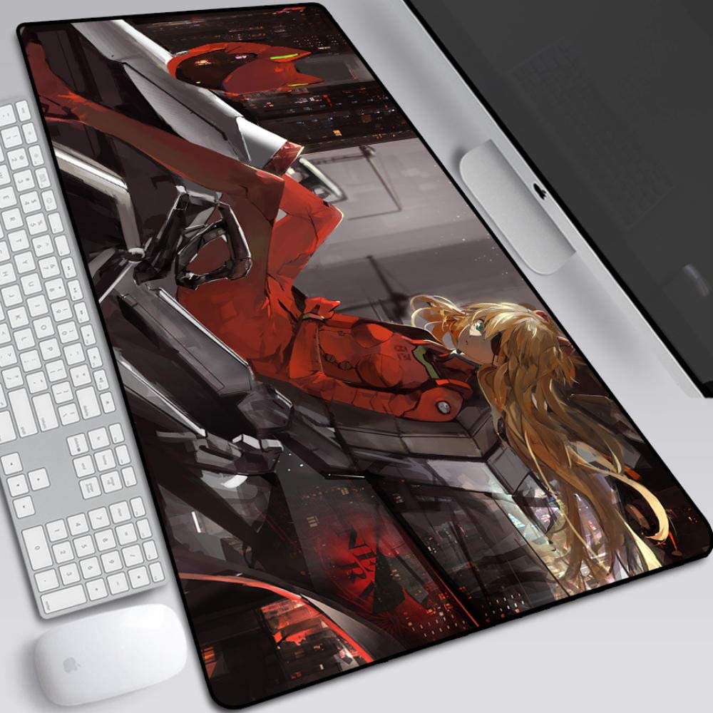 Gaming Mouse Pad New Century Evangelion EVA Anime Gaming Keyboard Pad Cafe Mouse Pad | animota