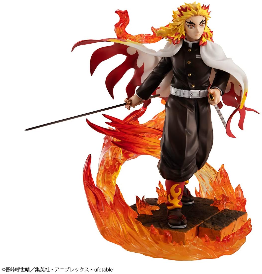 G.E.M. Series Demon Slayer: Kimetsu no Yaiba Kyojuro Rengoku Complete Figure | animota