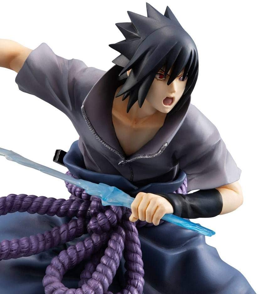 G.E.M. Series NARUTO Shippuden Sasuke Uchiha Shinobi World War ver. Complete Figure | animota