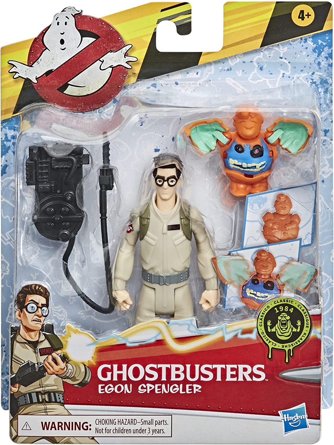 Ghostbusters -Fright Feature Figures: 5 Inch Action Figure- Series 1 - Egon Spengler | animota