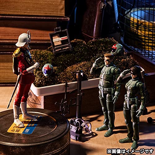 G.M.G. (Gundam Military Generation) Mobile Suit Gundam Zeon Army 05 Normal Suit Soldier Posable Figure | animota