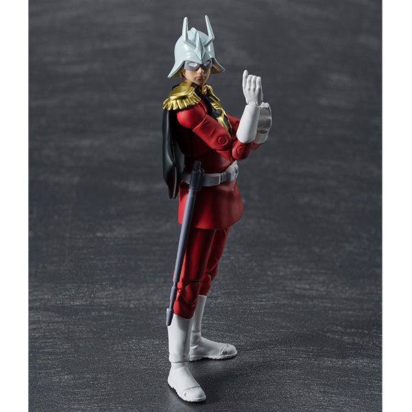 G.M.G. (Gundam Military Generation) Mobile Suit Gundam Zeon Army 06 Char Aznable Posable Figure | animota