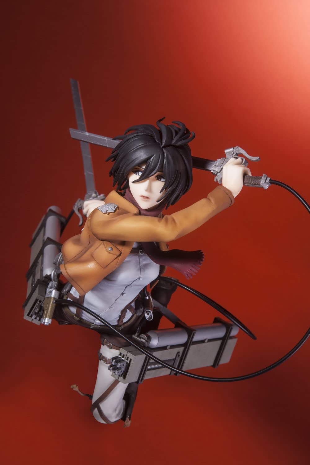 Hdge technical statue No.5 Attack on Titan - Mikasa Training Corps Ver. Complete Figure | animota
