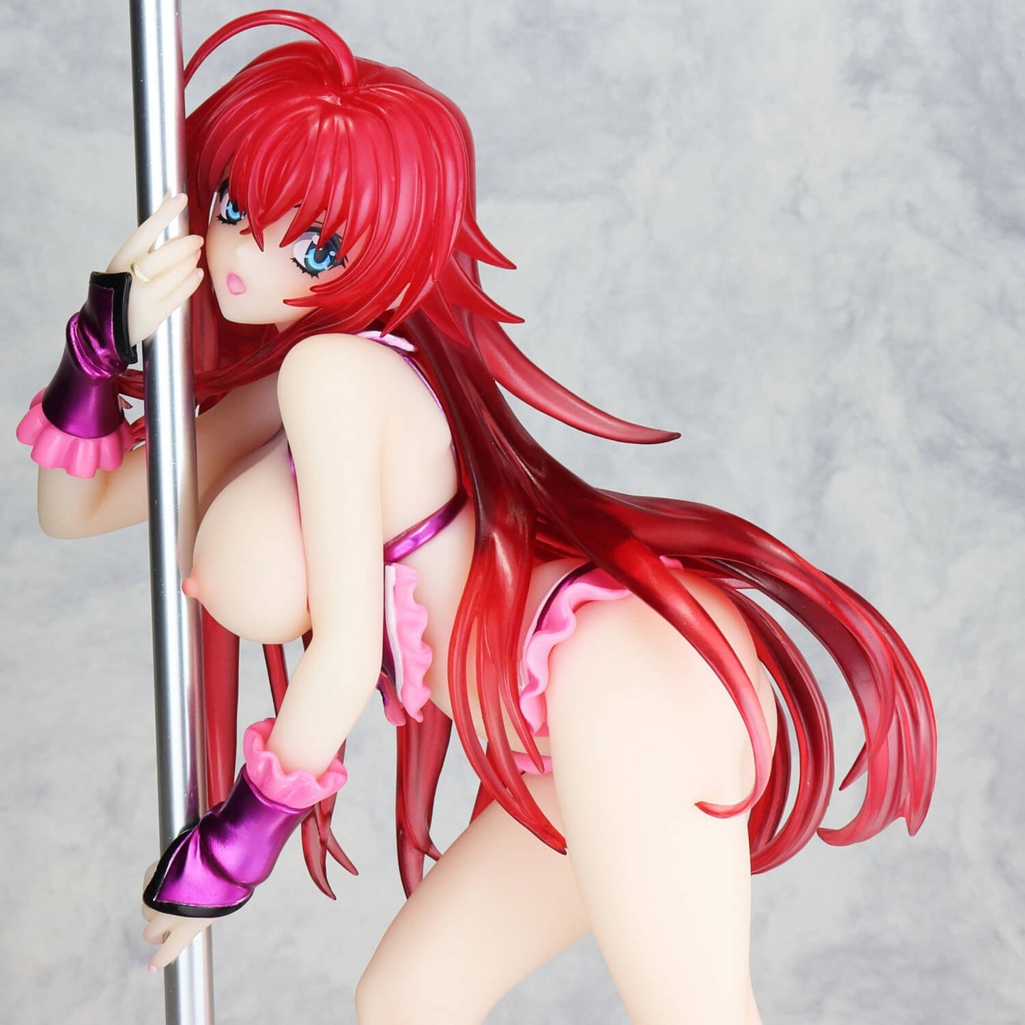 High School D x D Rias Gremory Pole Dance ver. -Purple Color- 1/7 Complete Figure | animota