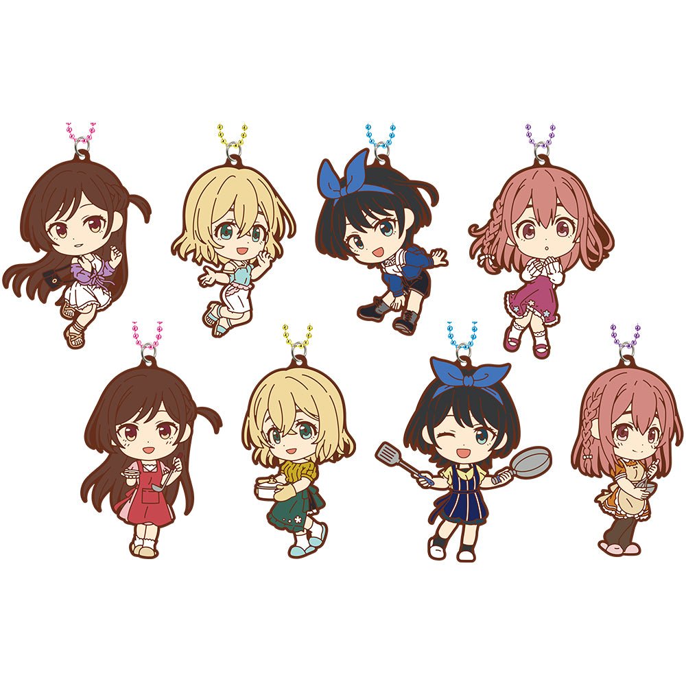Ichiban-Kuji Prize H - Rent-A-Girlfriend (Kanojo, Okarishimasu) Keychain Charm (Set of 8) | animota