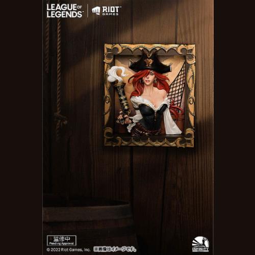 Infinity Studio x League of Legends The Bounty Hunter - Miss Fortune 3D Frame Complete Figure | animota