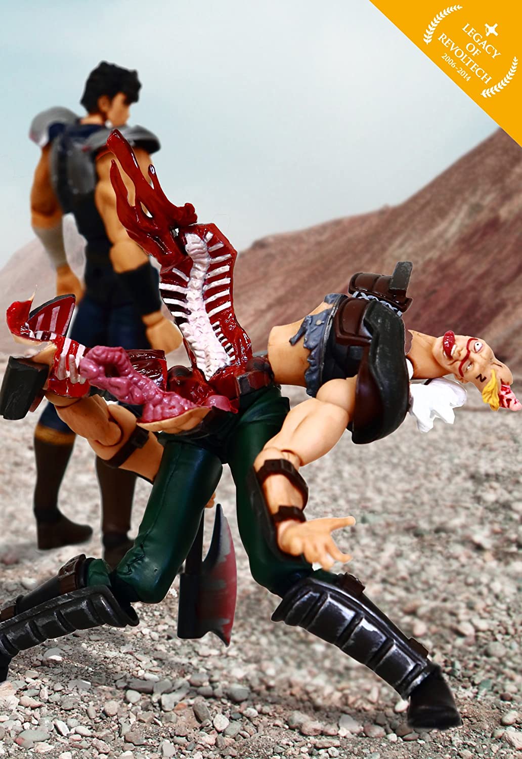 Legacy of Revoltech LR-007 Fist of the North Star Series - Bakuretsu! Zeed-dan | animota