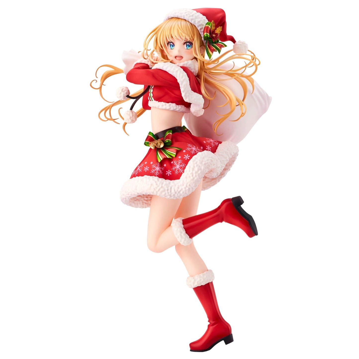 Morikura En's Illustration Santa Girl Complete Figure | animota