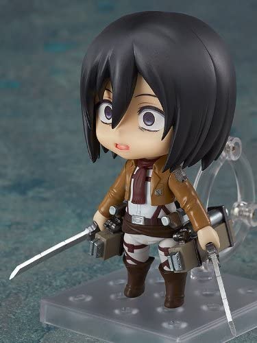 Nendoroid Attack on Titan Mikasa Ackerman, Non-scale, ABS & PVC, Pre-painted Action Figure | animota