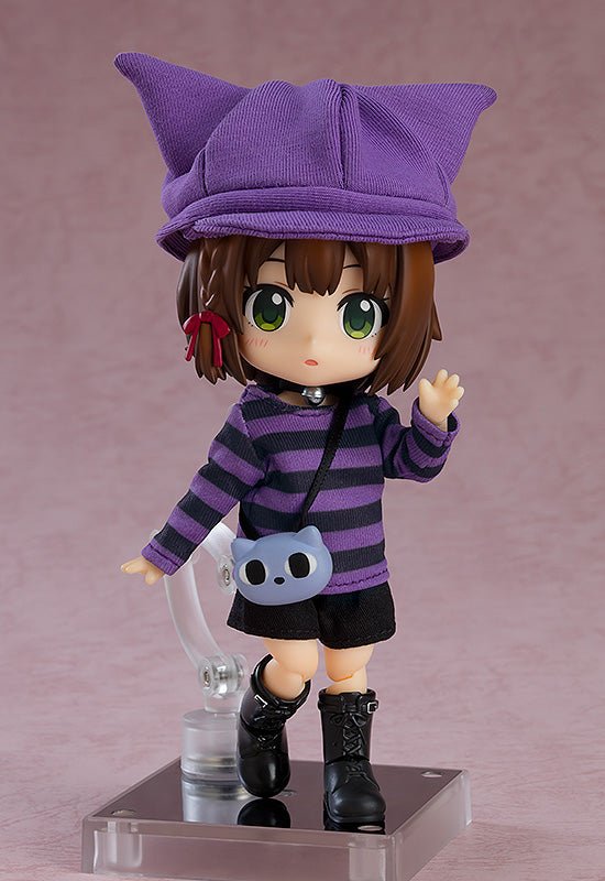 Nendoroid Doll Outfit Set Cat-Themed Outfit (Purple) | animota