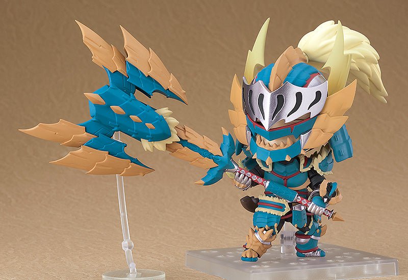 Nendoroid Monster Hunter World: Iceborne Male Hunter Zinogre Alpha Ver. | animota