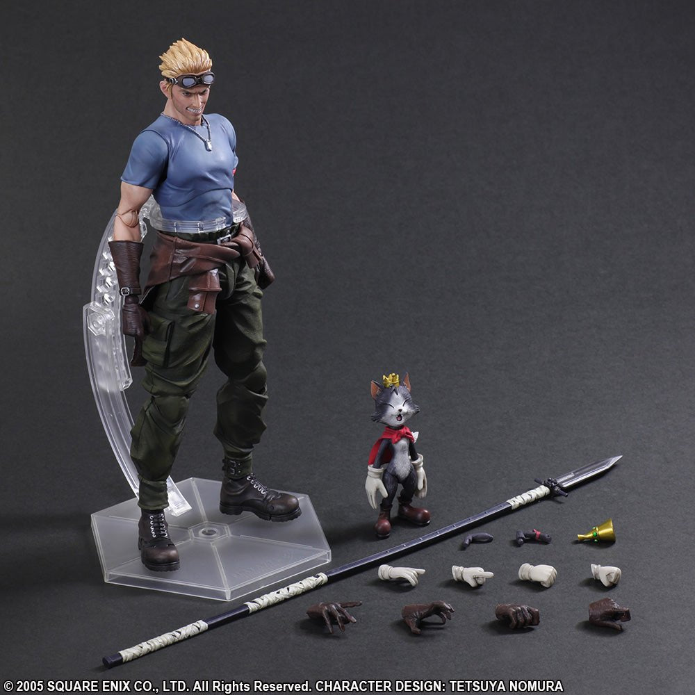Play Arts Kai - FINAL FANTASY VII ADVENT CHILDREN: Cid Highwing & Cait Sith | animota