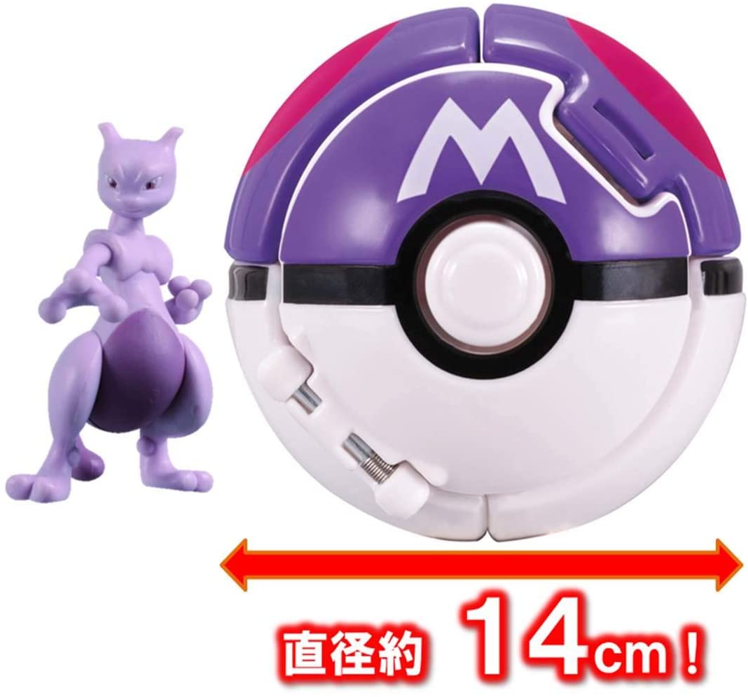 Pokemon MonColle World MonColle PokeDel-Z BIG Mewtwo (Masterball) | animota