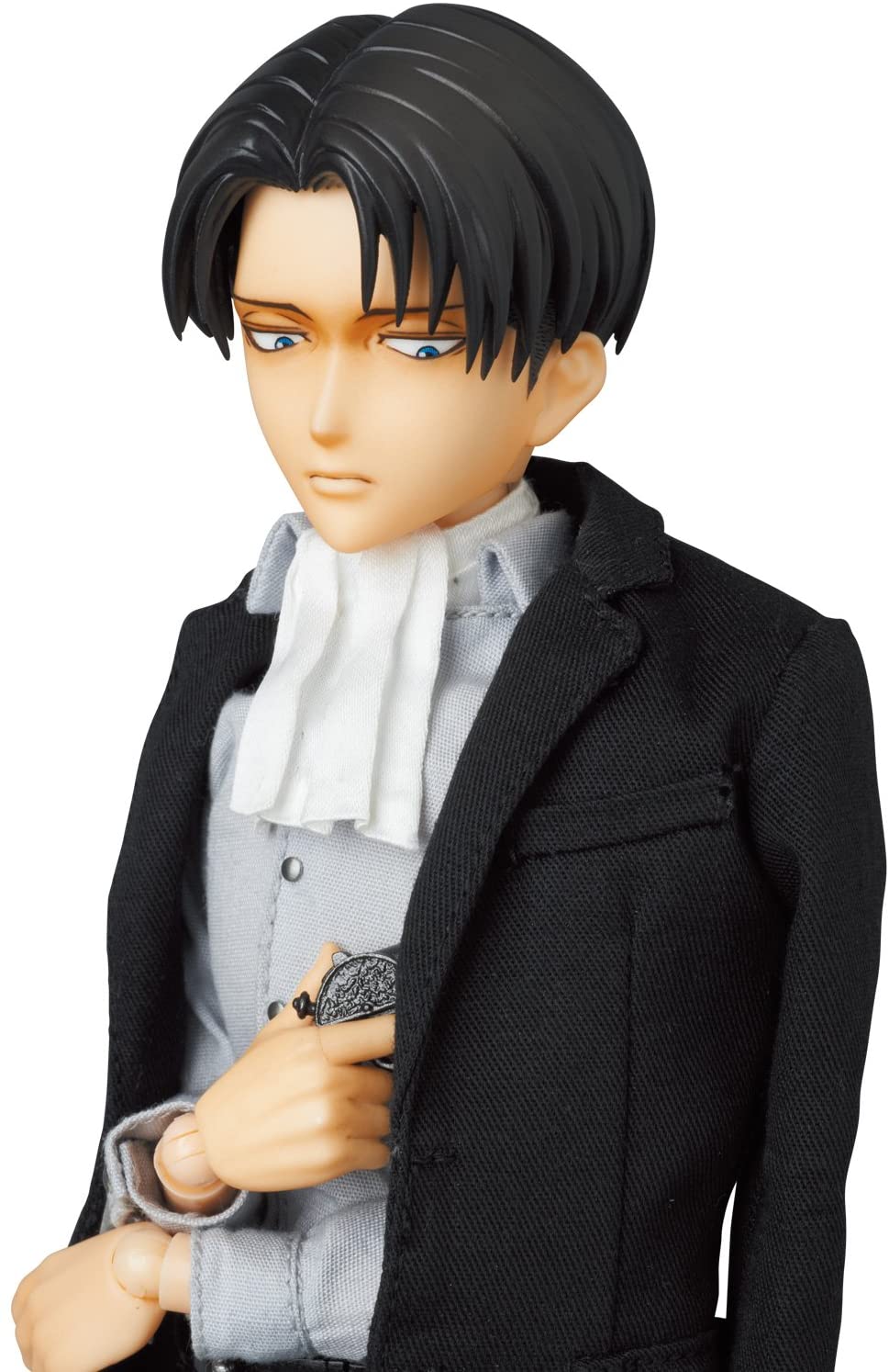 Real Action Heroes No.697 RAH Attack on Titan - Levi (Plain Clothes Ver.) | animota