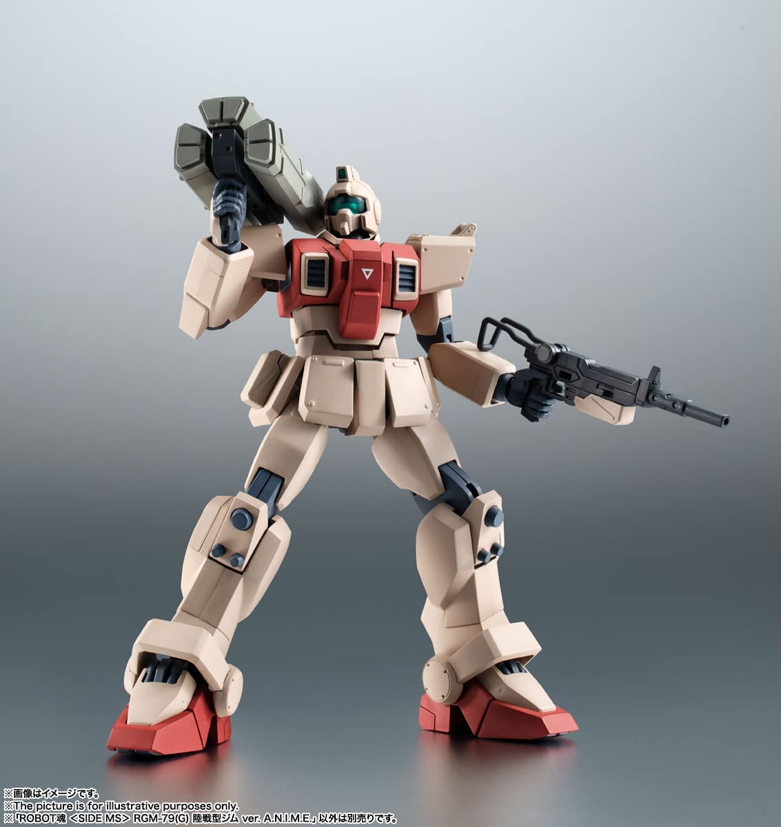 Robot Spirits -SIDE MS- RGM-79 (G) GM Ground Type ver. A.N.I.M.E. "Mobile Suit Gundam The 08th MS Team" | animota