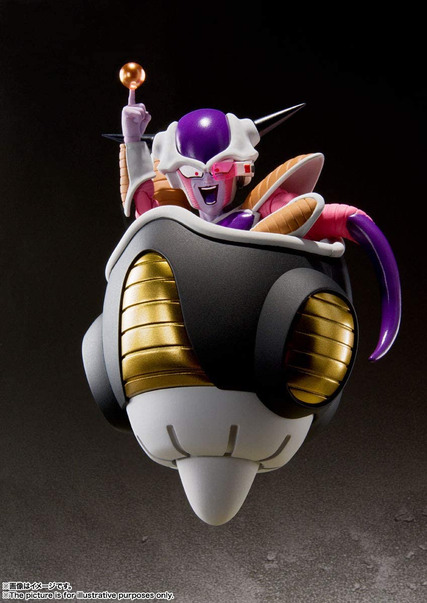 S.H.Figuarts Frieza First Form & Frieza's Hover Pod "Dragon Ball Z" | animota